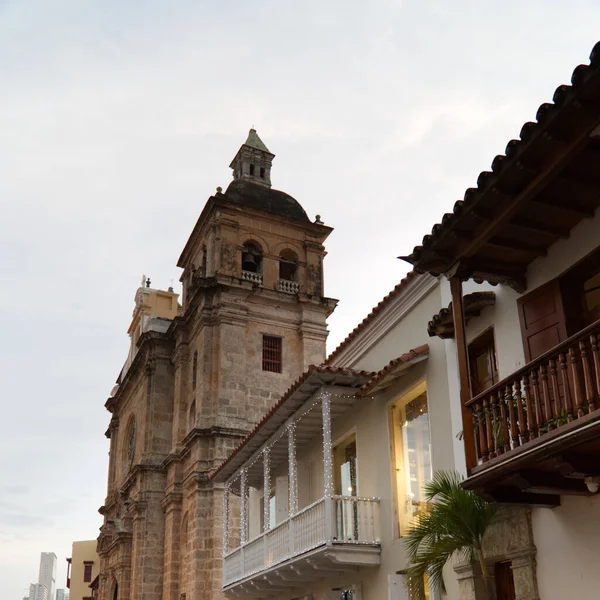 Vista Del Casco Antiguo Barcelona — Foto de Stock