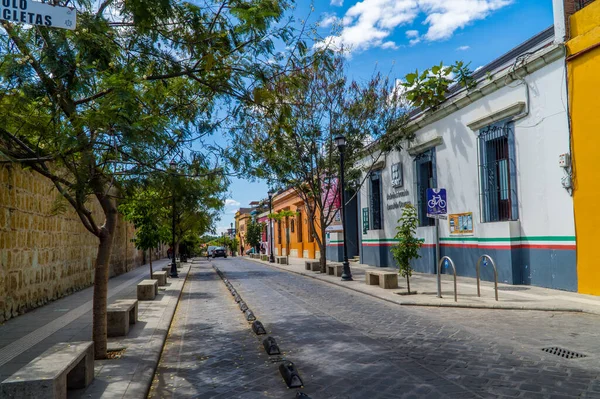 Vista Rua Cidade — Fotografia de Stock