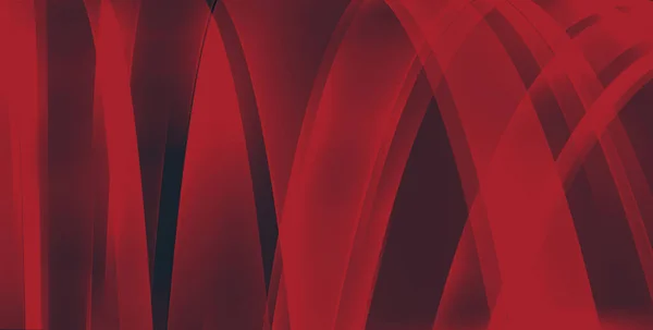 Uno Sfondo Curvo Rosso Desktop Qualsiasi Dispositivo Mobile — Foto Stock