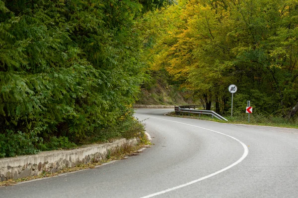 Strada Montagna — Foto Stock