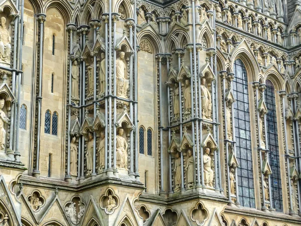 Wells Cathedral Somerset England — Stockfoto