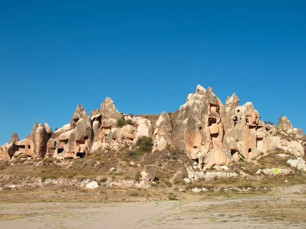 Kapadokya Nın Güzel Manzarası Türkiye — Stok fotoğraf