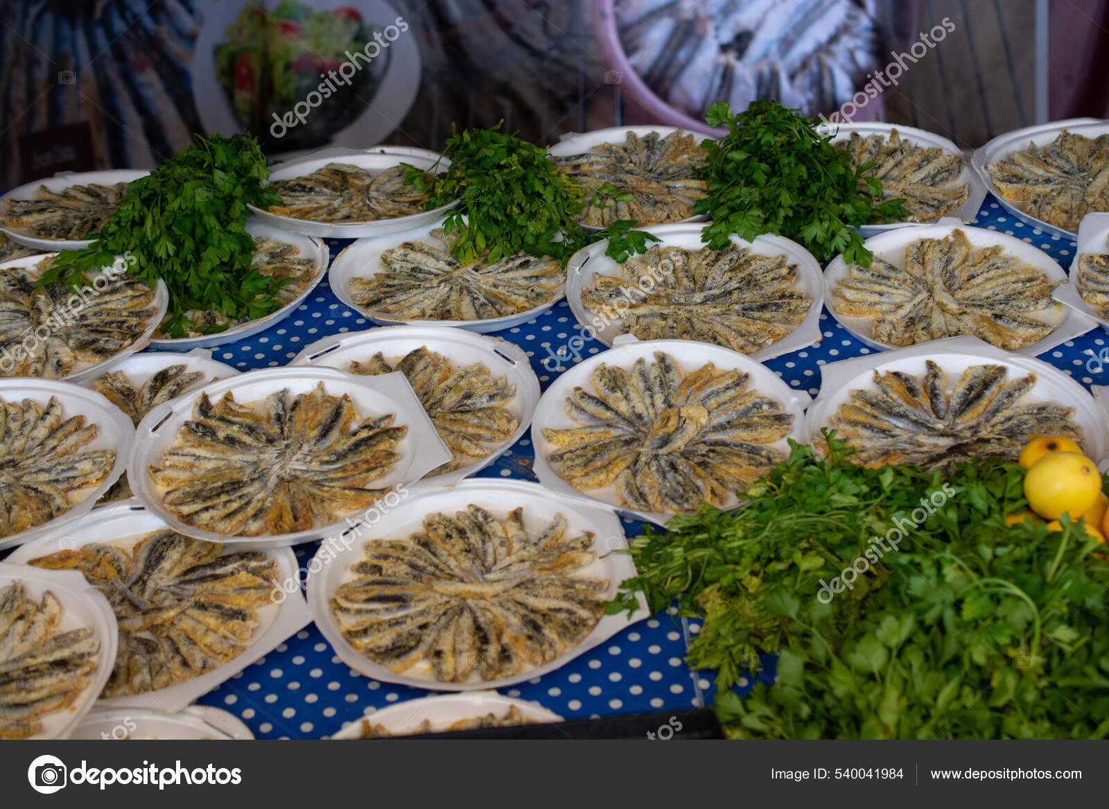Close Fresh Seafood Market Stock Photo by ©Wirestock 540041984