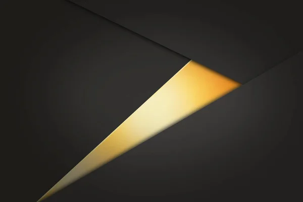 Pattern Shiny Golden Tringle Lines Dark Background — стоковое фото