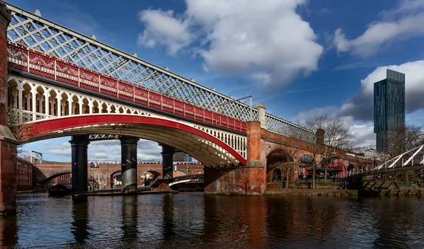 Міст Місті Амстердам — стокове фото
