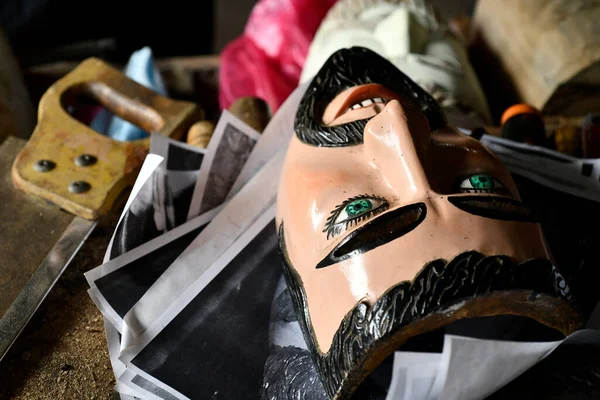 Closeup Shot Female Mannequin Mask — Stock Photo, Image