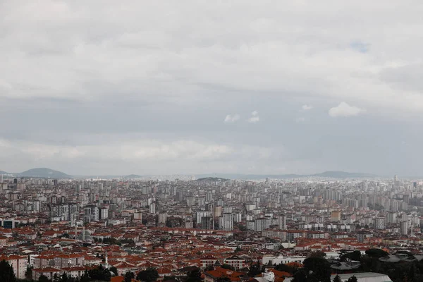 Blick Auf Die Stadt Barcelona — Stockfoto