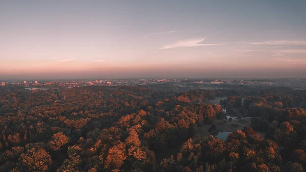 Schönes Schloss Und Gärten Fürst Puckler Park Bad Muskau Aus — Stockfoto