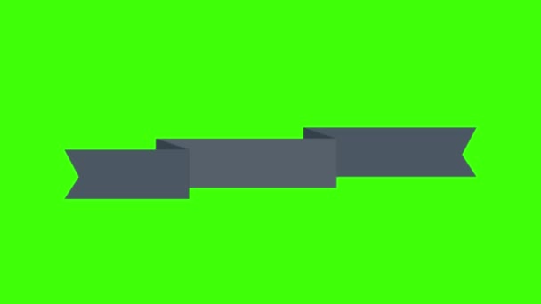 Label Icon Neon Green Background — 图库视频影像