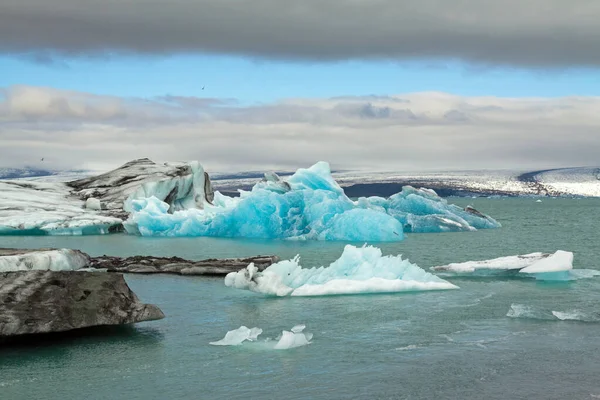 Prachtig Uitzicht Gletsjerlagune Ijsland — Stockfoto