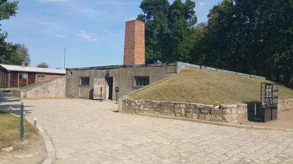 Auschwitz Poland August 2020 Concentration Extermination Camp Memorial Site Auschwitz — Zdjęcie stockowe