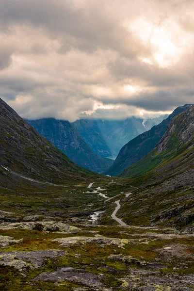 Vackert Landskap Bergen — Stockfoto