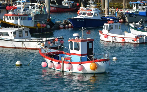 Barche Pesca Nel Porto Del Mar Mediterraneo Nord Israele — Foto Stock