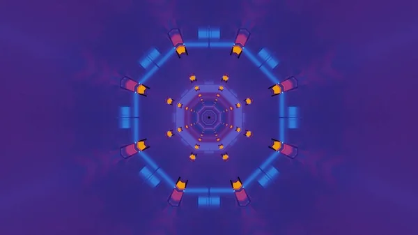 Abstrakte Bunte Kaleidoskop Hintergrund Schöne Kreative Gestaltung — Stockfoto