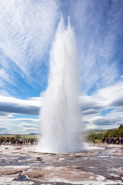 Geyser Basin Yellowstone National Park Wyoming — Stock Photo, Image