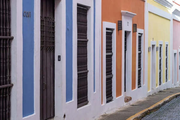 Belles Maisons Colorées Dans Ville Venise — Photo