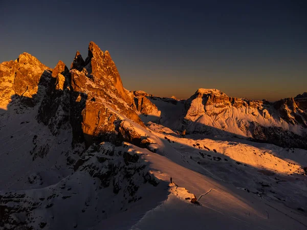 Hermoso Atardecer Las Montañas —  Fotos de Stock