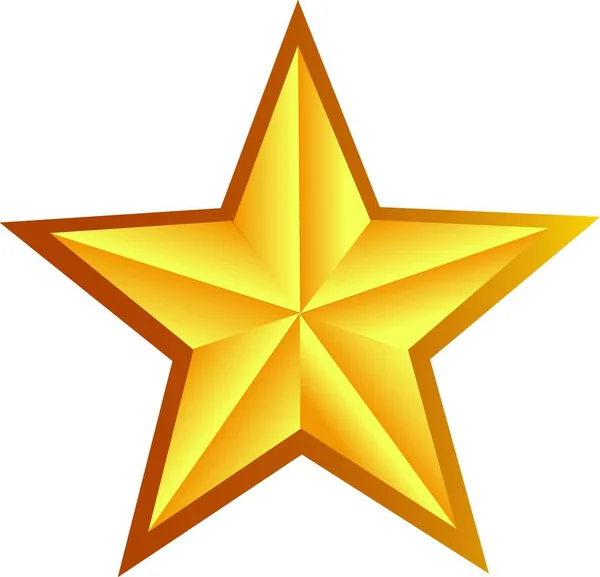 Икона Звезды Векторная Иллюстрация — стоковый вектор