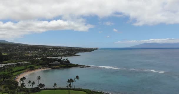 Beautiful View Coast Sea — Stock Video