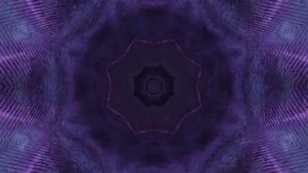Абстрактный Геометрический Гипнотический Узор — стоковое видео