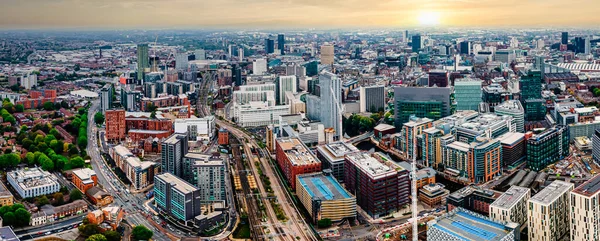 Aerial View Beautiful City — Stock Photo, Image