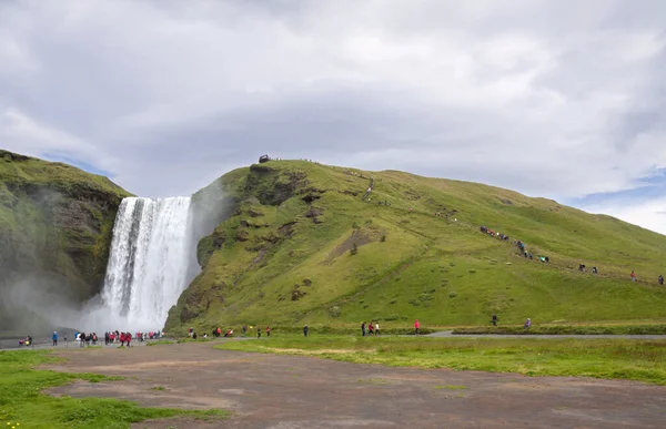 Krásný Vodopád Islandu — Stock fotografie