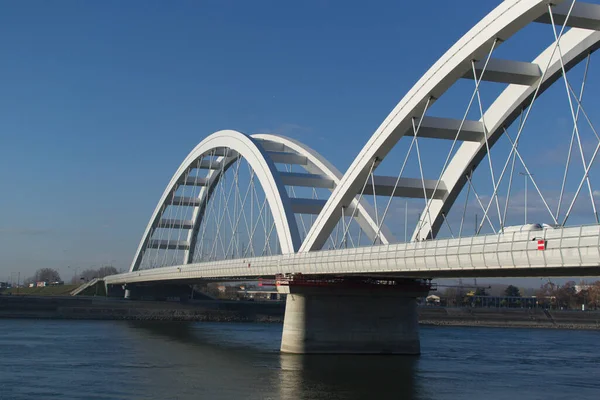 Brug Stad Van Hoofdstad Der Nederlanden — Stockfoto