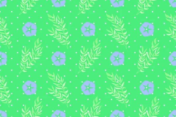 Abstract Floral Seamless Pattern Vector Illustration — Διανυσματικό Αρχείο