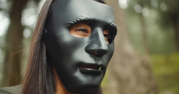 Woman Mask Face — Φωτογραφία Αρχείου