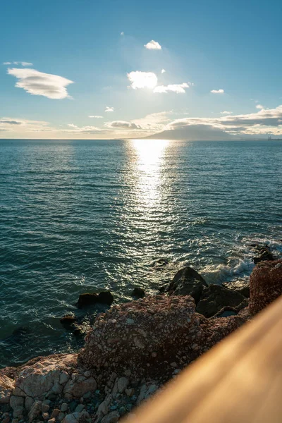 Bellissimo Tramonto Sul Mare — Foto Stock