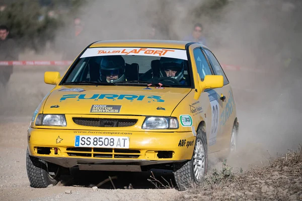 Barcelona Spain November 2021 Seat Ibiza Gti 16V Rally Ciutat — Stok fotoğraf