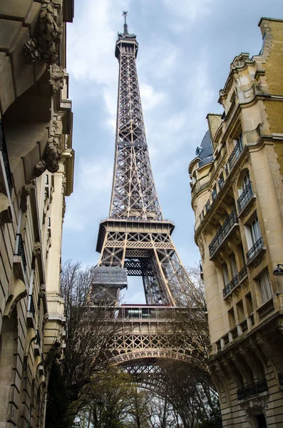 Paris Frankrijk Juli 2018 Eiffeltoren Het Centrum Van Stad Barcelona — Stockfoto