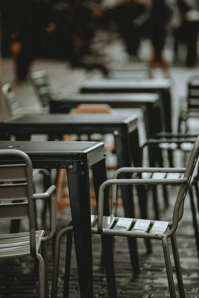 Empty Chairs Cafe — Stock Photo, Image