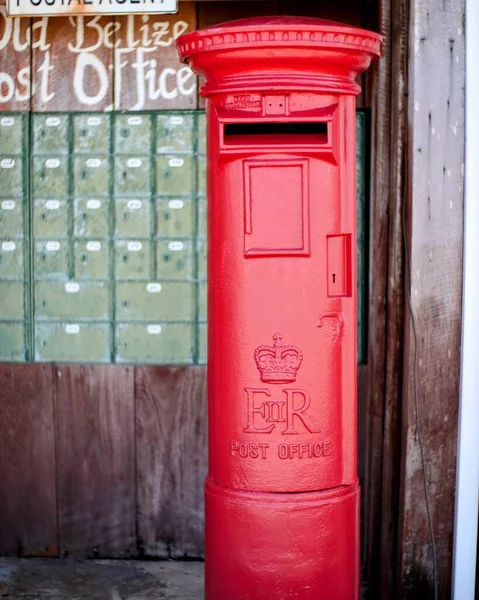 London Circa September 2016 Red Phone Booth Old City Venice — стокове фото