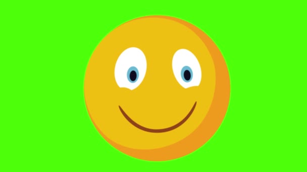 Emoji Face Smiley — Video Stock