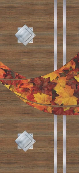 Afdrukbare Houten Moderne Laminaat Deur Huid Ontwerp Achtergrond Behang — Stockfoto