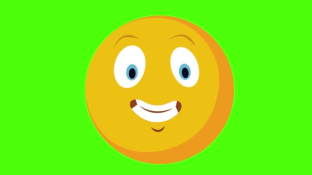 Emoji Face Smiley — Stock Video