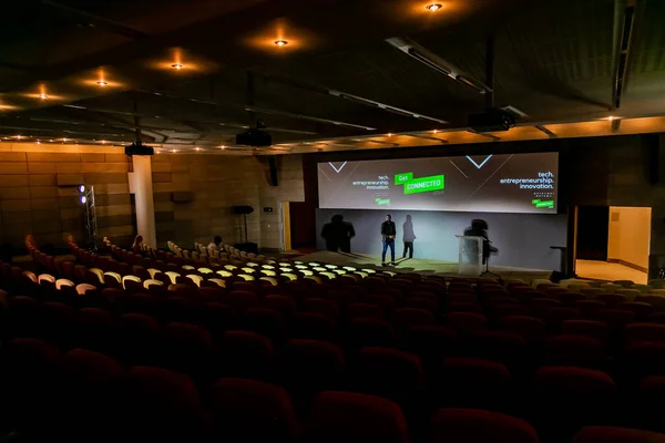 Joanesburgo África Sul Fevereiro 2019 Auditório Palco Conferência Contabilidade — Fotografia de Stock