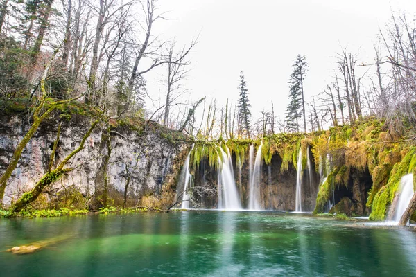 Plitvice Lakes Natural Park Croatia — стокове фото