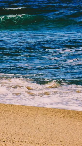 Όμορφη Θάλασσα Κύματα Φύση Γραφική Θέα — Φωτογραφία Αρχείου