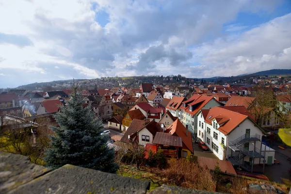 Widok Architekturę Starego Miasta — Zdjęcie stockowe