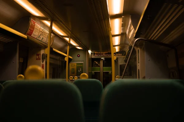 Interior Modern Bus — Stock Photo, Image