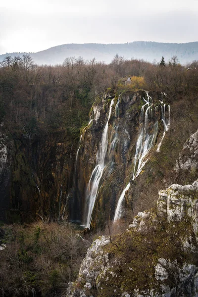 Tesoro Escondido Unesco Plitvice Jezera Los Montes Croatas —  Fotos de Stock