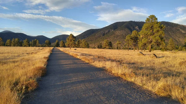 Hermoso Paisaje Con Camino Las Montañas —  Fotos de Stock