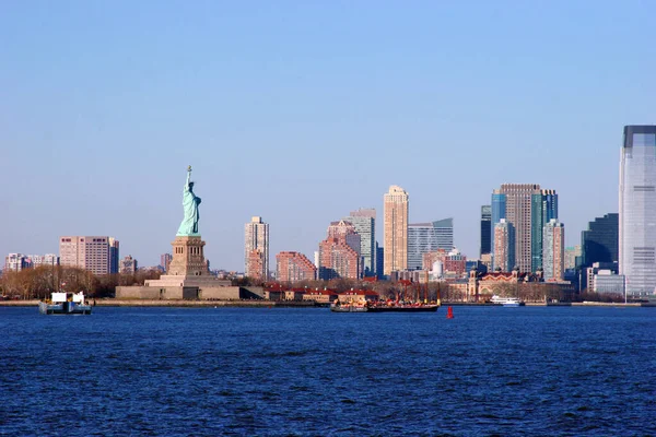 New York City Skyline Vereinigte Staaten — Stockfoto