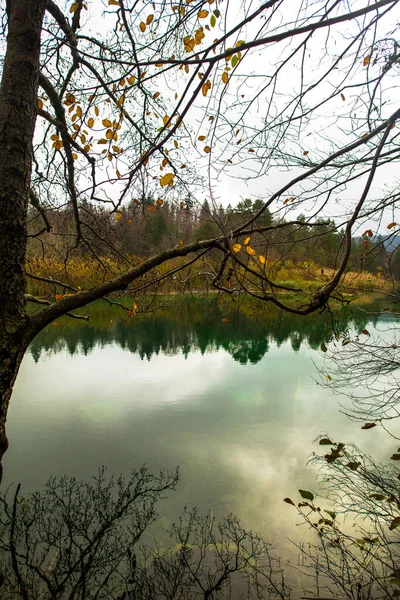 Přírodní Park Plitvická Jezera Chorvatsko — Stock fotografie