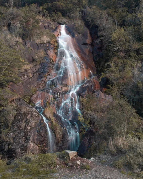 Wasserfall Den Bergen — Stockfoto