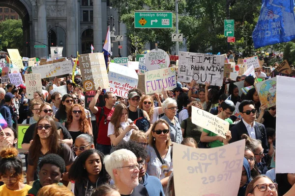 Crowd People Demonstration — Stock Photo, Image