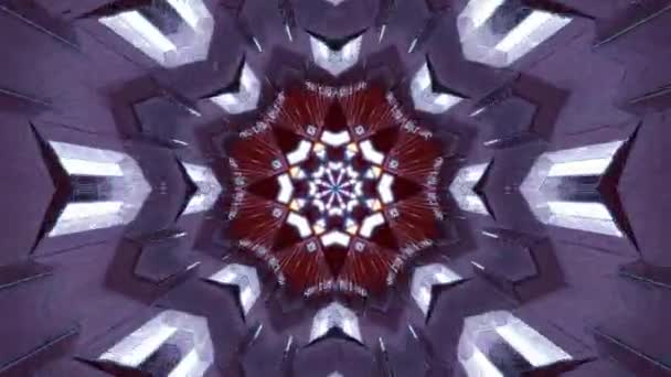 Fond Abstrait Hypnotique Mouvement — Video