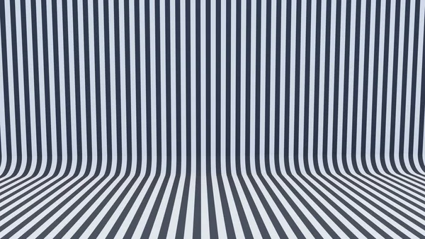 Rendering Studio Background Black White Stripes — Stok fotoğraf